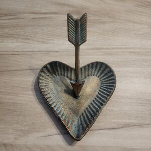 Brass Jewelry Antiqued Candy Dish